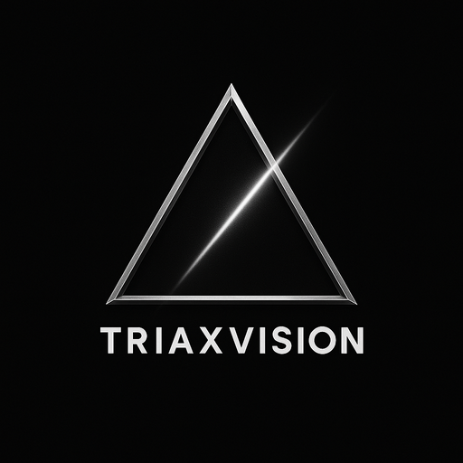 TRIAXVISION üçgen logo